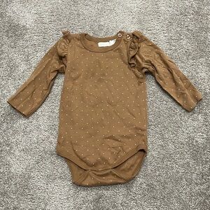 Jamie Kay Tiny Dots Frill Bodysuit